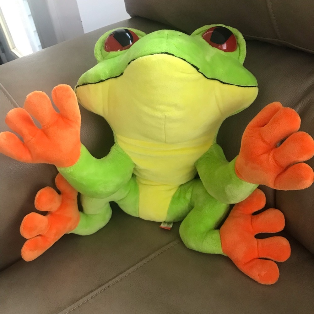 Green Red Eyed Tree Frog Wild Republic 13”